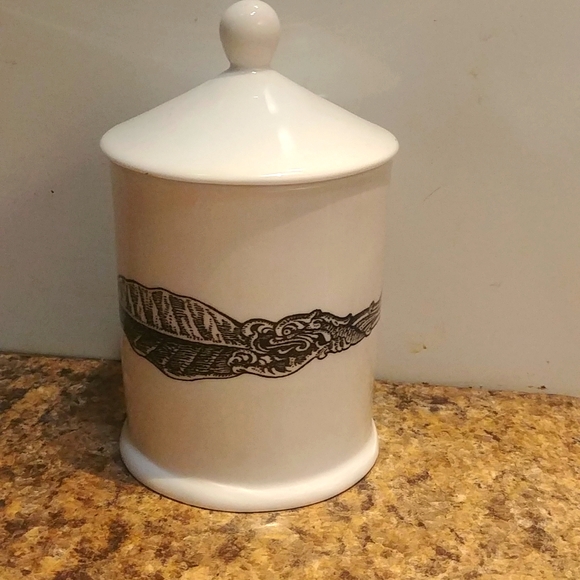 Fortnum & Mason Piccadilly Porcelain Lidded Vanity /Marmelade Jar - Picture 2 of 4